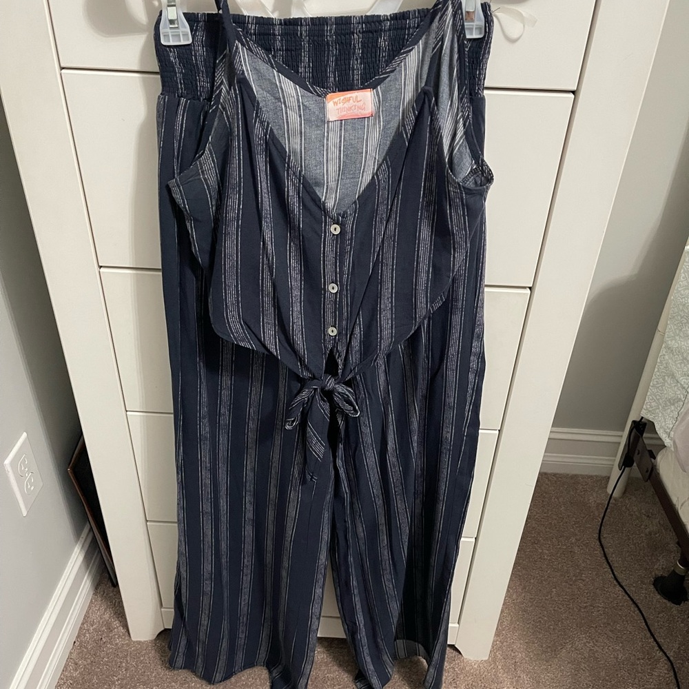 Blue Two Piece Set